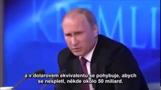 Šokující odpověď Putina na otázku reportéra BBC Šokující odpověď Putina na otázku reportéra BBC