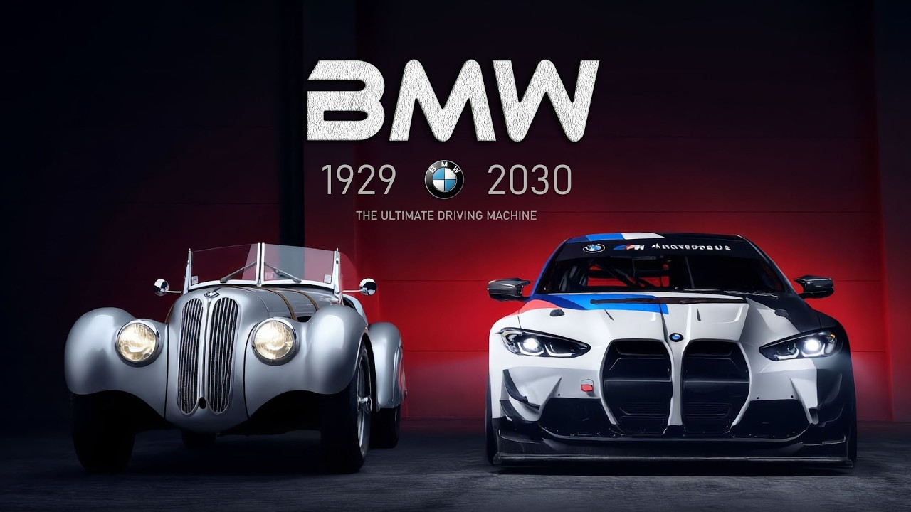 BMW Car Evolution | 1929 to 2030 | 100 Years of Transformation in 3 Minutes