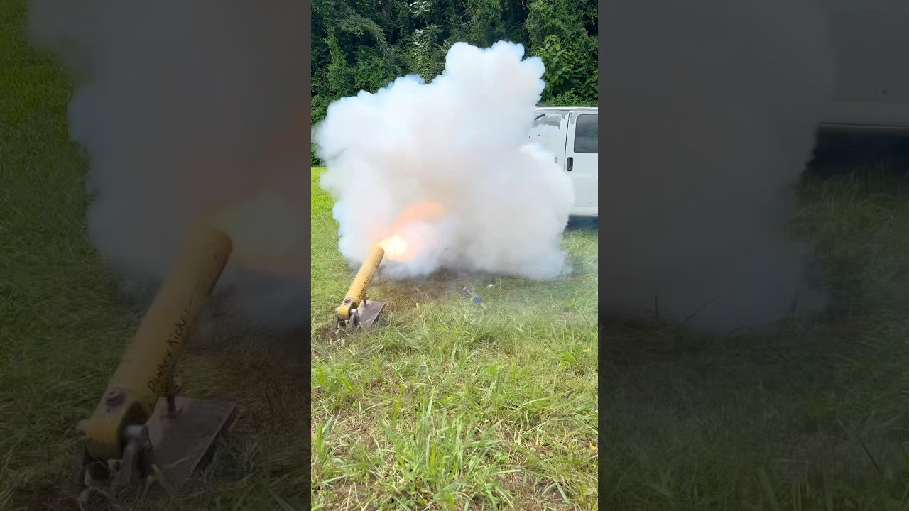 ROLLING PIN VS. WORK VAN #automobile #trending #fireworks #explosion #funny #pirateship #rollingpin