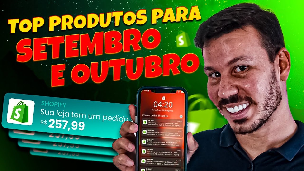 TOP PRODUTOS PARA EXPLODIR DE VENDAS NO MÊS DE SETEMBRO/OUTUBRO [DROPSHIPPING 2024]