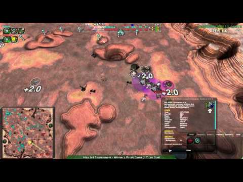 2015/05/30 1v1 Tournament - Winner's Finals: Drone vs GoogleFrog - Zero-K