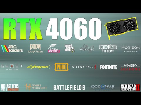 RTX 4060 8GB - 25 Games Tested - Still a Good GPU for Gaming?