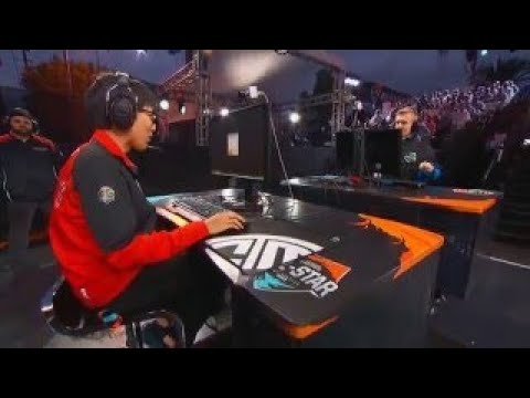 Doublelift vs Froggen LOL S6 All Star Event 2017 Semifinal