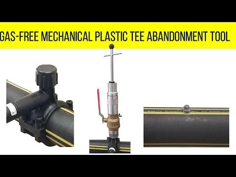Gas-Free Mechanical PE Tee Abandonment Tool