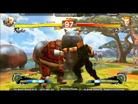 The Break #139 - SSF4ae 2012 WF - KDZ VS Dieminion