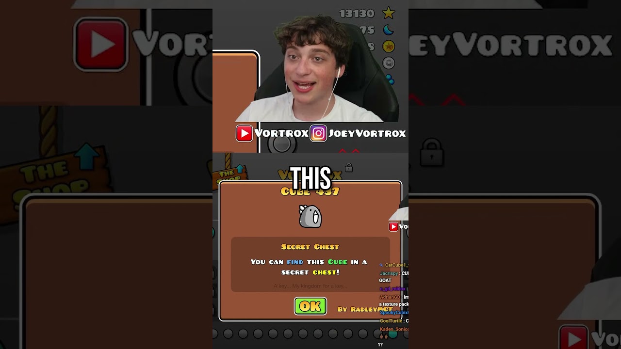 Vortrox Rates Geometry Dash Icons...