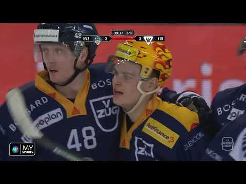 EV Zoug - Fribourg-Gottéron 5-0 (0-0; 1-0; 4-0)