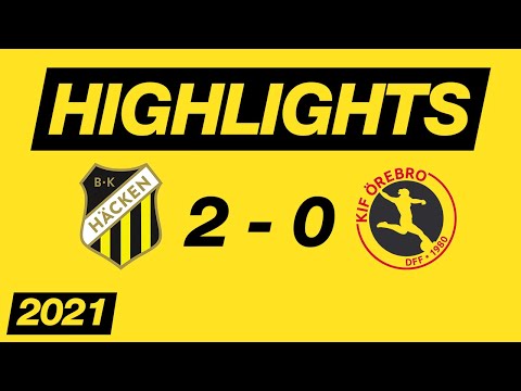 BK Häcken - KIF Örebro (2-0) Damallsvenskan 2021-09-12