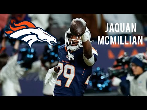 Jaquan McMillian || 2024-25 Highlights || Denver Broncos CB