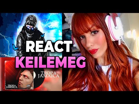 KEILEMEG REAGINDO ao Piutrap - Leen back e TROPA do JAMAICA