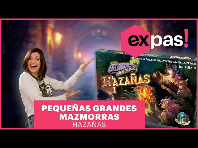 Vídeo relacionado con Devir - Pequeñas Grandes Mazmorras Expansión Hazañas, Juego de Mesa, con Amigos, Divertido de Mazmorreo (BGPGDUHASP)