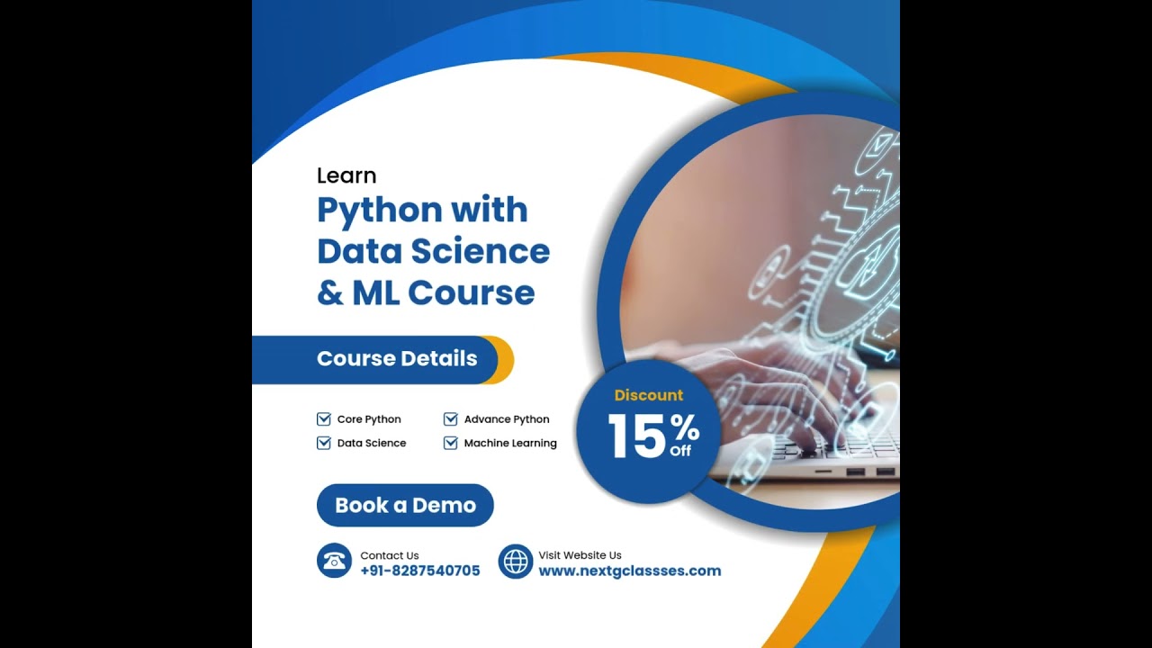 Python with Data Science and Machine Learning Course in Rohini Delhi | Join Next G Classes