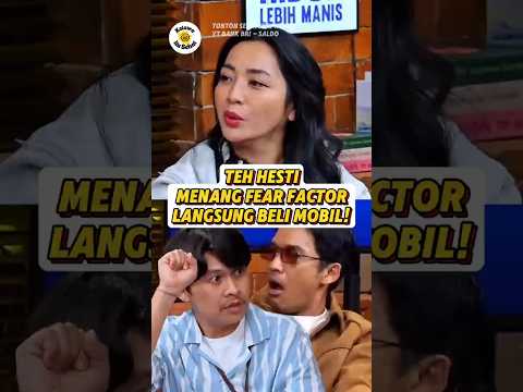 TEH HESTI MENANG FEAR FACTOR LANGSUNG BELI MOBIL