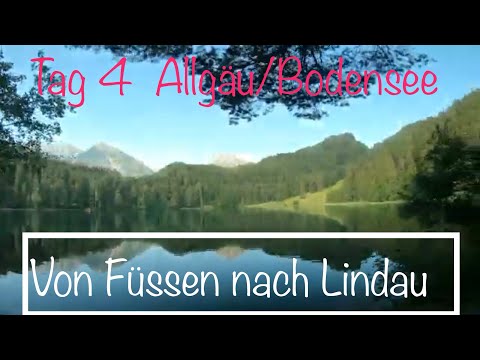 A L L G Ä U: Day 4/5: Cycling tour to Lake Constance, from Füssen to Lindau on Lake Constance