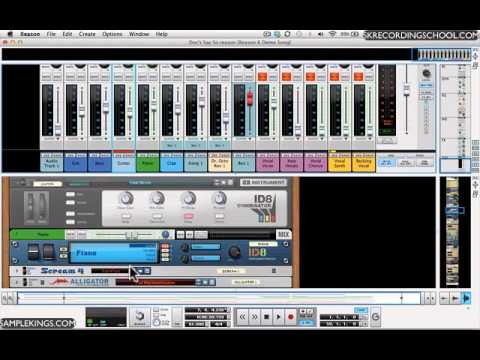 Reason 7 Mixer Overview
