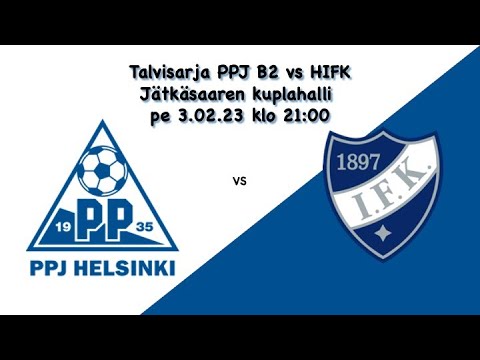 Talvisarja PPJ B2 vs HIFK Jätkäsaaren kuplahalli pe 3.02.23 klo 21:00