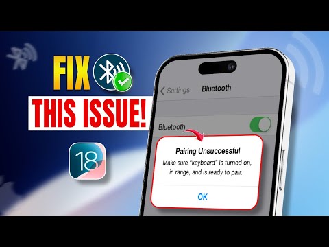 How to Fix Pairing Unsuccessful on iPhone | Bluetooth Connection Issues