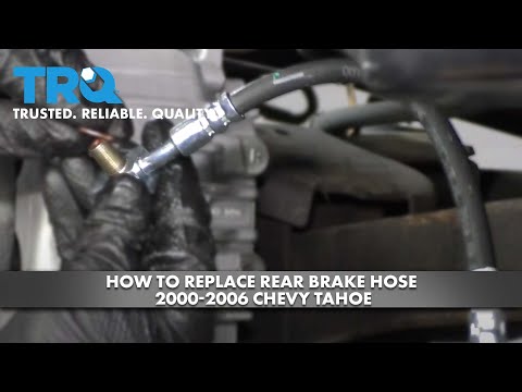 How to Replace Rear Brake Hose 2000-2006 Chevy Tahoe