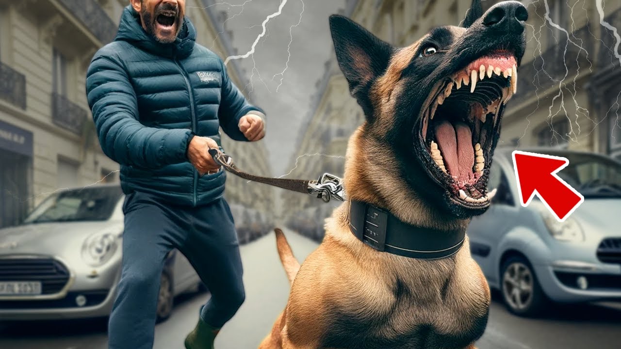 MALINOIS ATTAQUE TOUT ! (Chiens, Voitures, Vélos, Joggers... 🐶🚗🚴‍♂️🏃‍♂️)