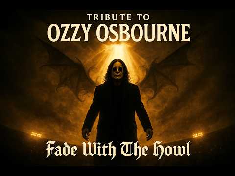 RIP Ozzy Osbourne 🤍 | Ozzy Osbourne Tribute Song – Fade With The Howl (Rock Memorial)