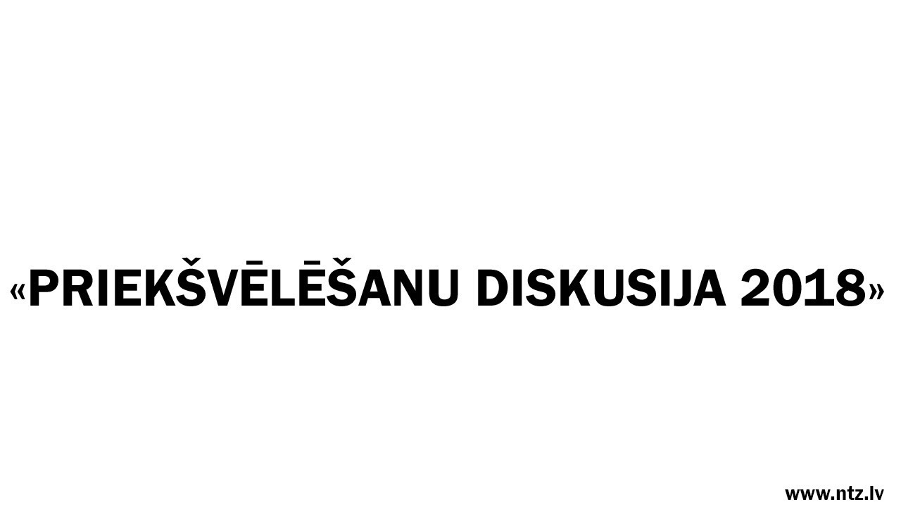 Priekšvēlēšanu diskusiju tiešraide sestdien, 22. septembrī no 11.00 līdz 14.00