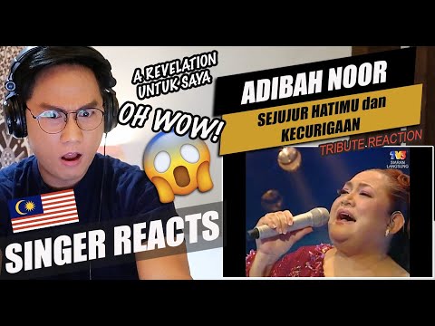 Adibah Noor - Sejujur Hatimu & Kecurigaan (Official Music Video) | SINGER REACTION
