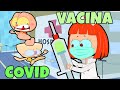 Mongo E Drongo E A Vacina Da Covid 19 Desenho Animado Em época De Vacinação Contra A Covid 19