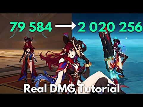 C0 CHASCA Real DMG Tutorial! Increase Her DMG Genshin Impact