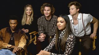 OUTER BANKS: Cast Talks Couple SHIPS and Crazy Stunts | Full Interview video