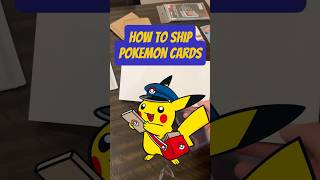 Quick video on shipping cards #pokemon #pokemontcg #vendorpov #canada #howto