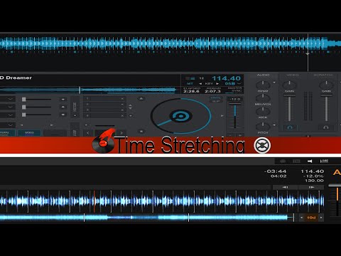 Traktor 3 vs Virtual dj time stretching comparison