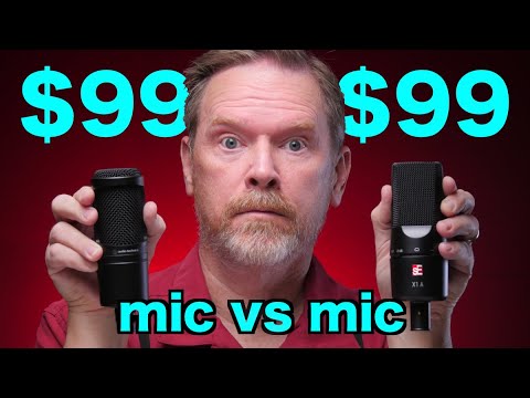 Budget Mic Smackdown: the Audio Technica AT2020 vs sE Electronics X1A