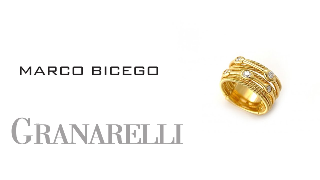 Anello Cristalli AG284B2OG Marco Bicego