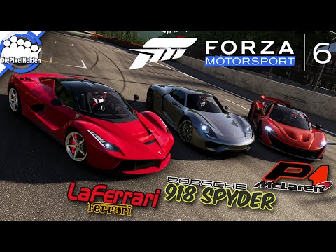 FORZA MOTORSPORT 6 - 918 Spyder vs P1 vs LaFerrari - Spezial - Let's Play Forza Motorsport 6