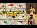 Season 10 Royale Pass All Rewards Level 1-100