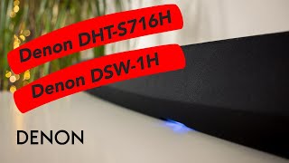 Denon DHT-S716 Black - відео 1