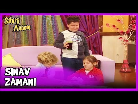 Cem ve Tuğçe, Kerem ve Ceren Beraber Ders Çalışıyor - Sihirli Annem 51. Bölüm