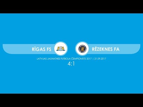 Rīgas FS U15 - Rēzeknes FA U15 | 4:1
