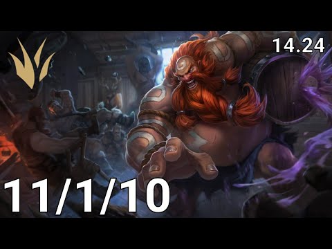Gragas Jungle vs Rek'Sai - EUW Master | Patch 14.24