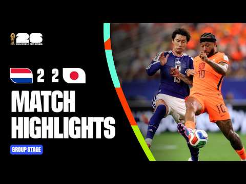 Netherlands 2-2 Japan