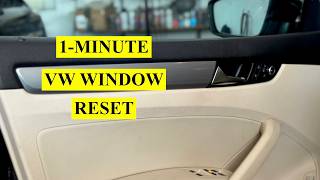 How to Reset VW Door Windows - Front & Rear– Quick Fix!