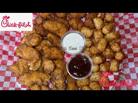 HOW TO MAKE HOMEMADE CHICK-FIL-A NUGGETS