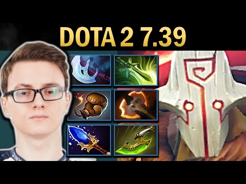 Juggernaut Gameplay with Butterfly and Battlefury - Dota 7.39