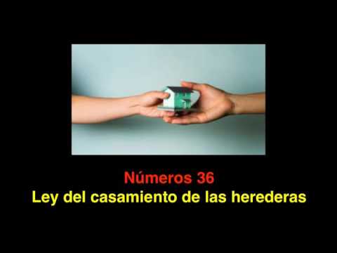 Números 36: Ley del casamiento de las herederas