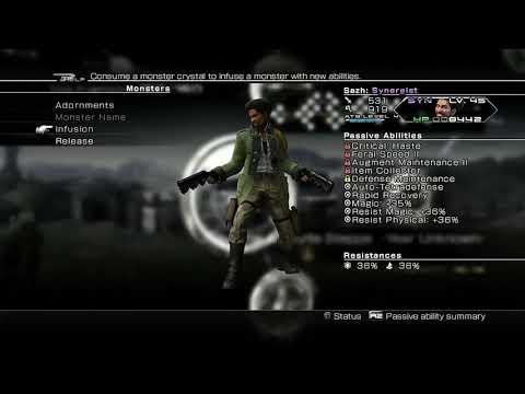 Final Fantasy XIII-2 - SYN Sazh Build