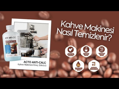 Anti-Calc ile Kahve Makinesi Nasıl Temizlenir?