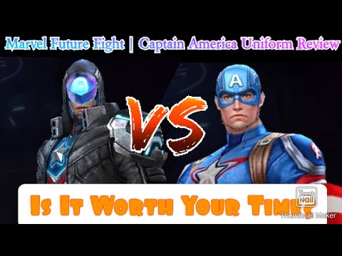 Marvel Future Fight | Captain America 3099 Uniform Review