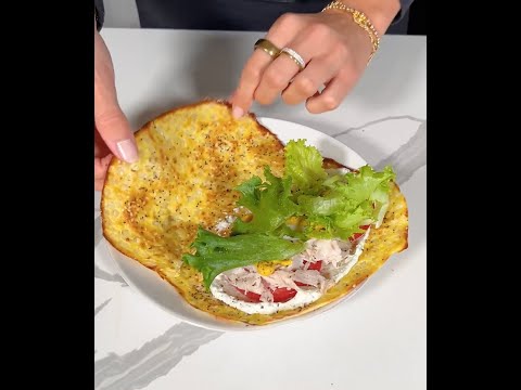 High Protein Cottage Cheese Wrap 🤯