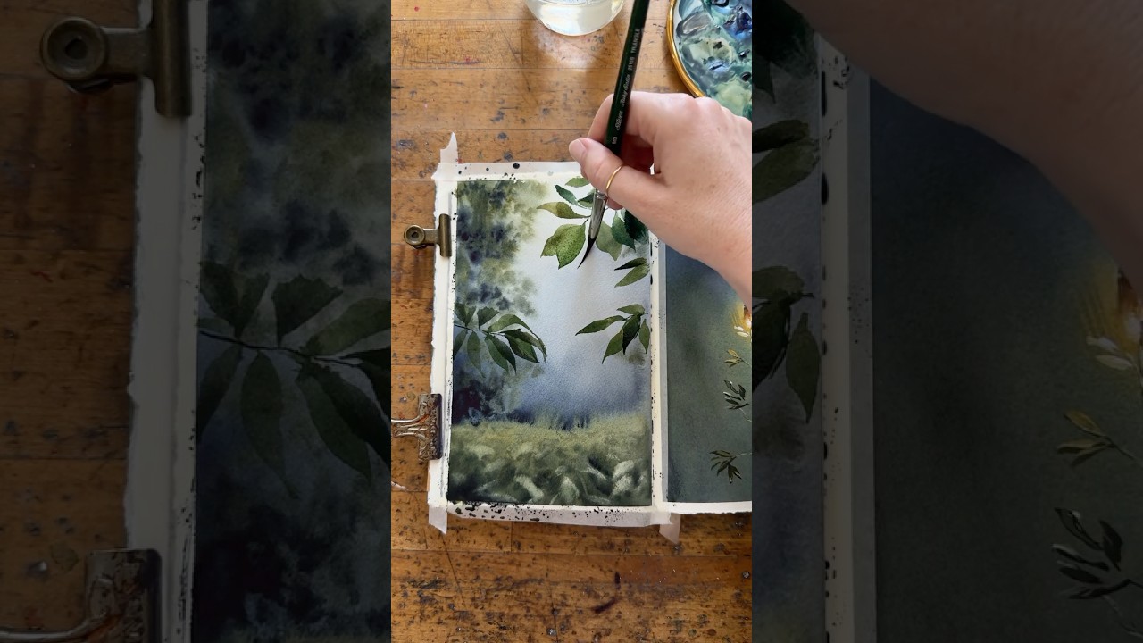 How To Create a Smooth Wash With Watercolor