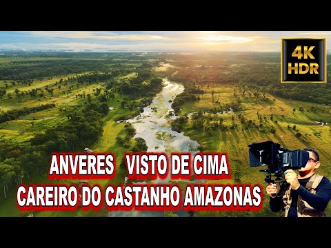 ANVERES COMUNIDADE VISTO DE CIMA CAREIRO CASTANHO AMAZONAS